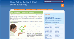 Desktop Screenshot of housesellingblues.com